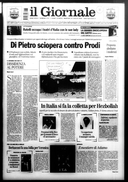 Il giornale : quotidiano del mattino